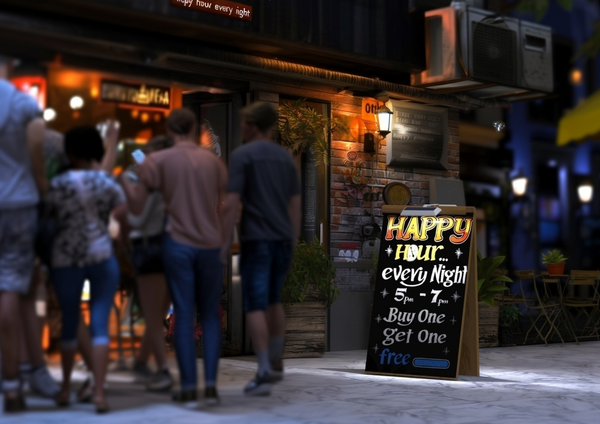 Business Signs Light Up
