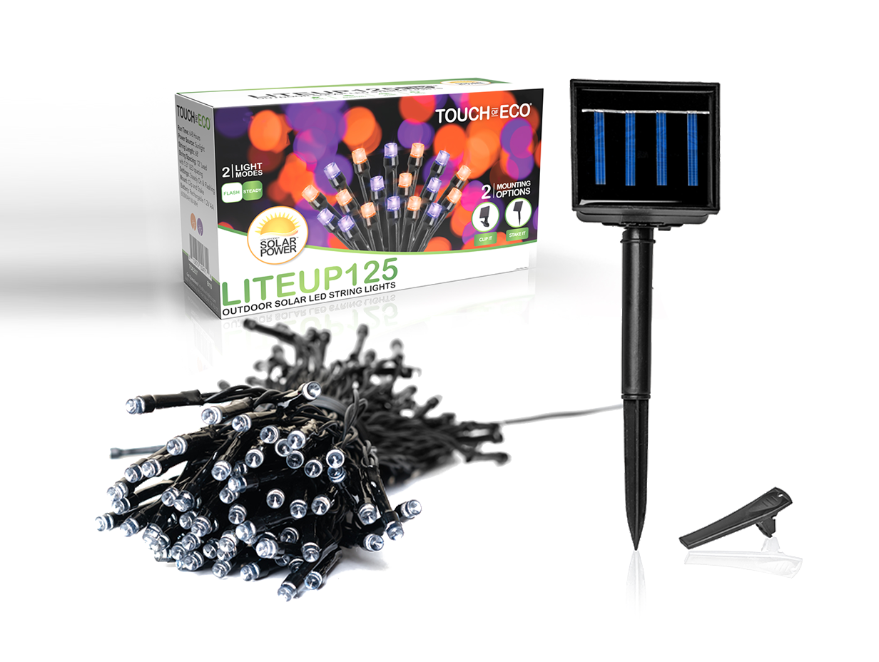 LITEUP 125 Orange & Purple Color