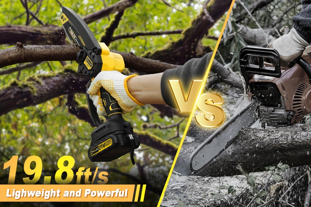 Chainsaw Cordless 6/12 Inch Handheld