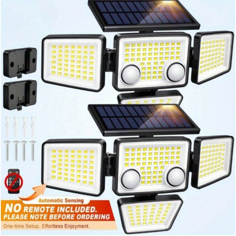 3000LM 188 LED Motion Sensor Solar Light