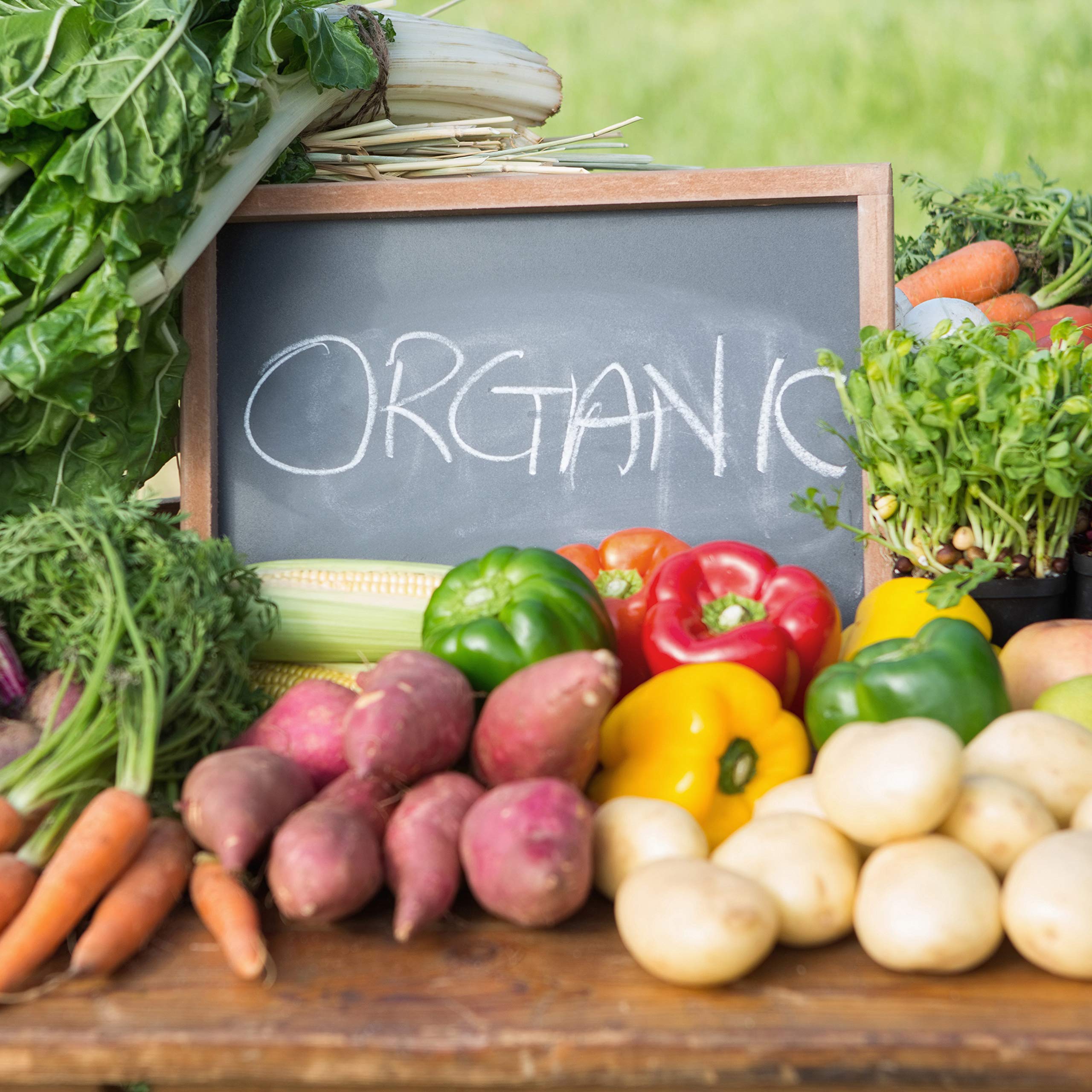 Backyard Farmers Market - Grow Fresh, Organic, GMO-Free Vegetables at Home - 8 Pack Seed Kit