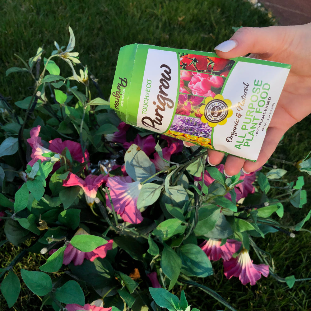 Organic & Natural All Purpose Plant Food - 100% Plant Based - Great for Indoor, Outdoor Flowers, Plants, Fruits and Vegetables