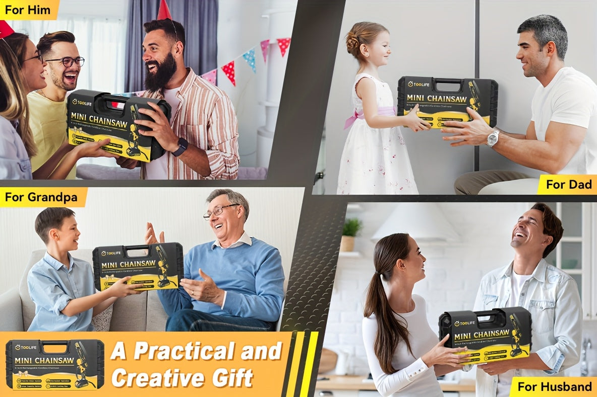 Chainsaw Cordless 6/12 Inch Handheld