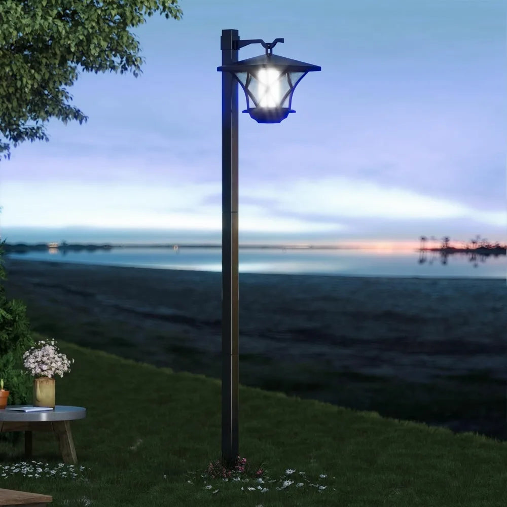 Solar Lamp Post Vintage Street Lights