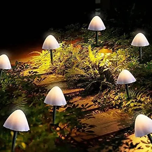 Mini Solar Mushroom Solar Light