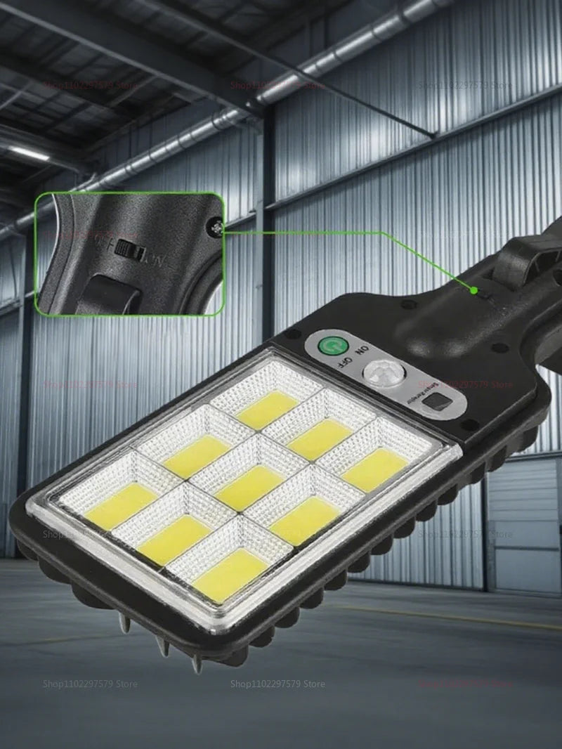 Solar Street Lights - Automatic LED Remote Control Motion Sensor