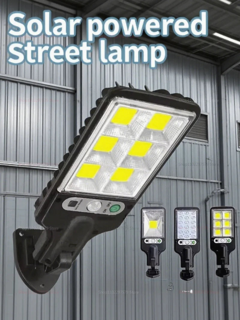Solar Street Lights - Automatic LED Remote Control Motion Sensor