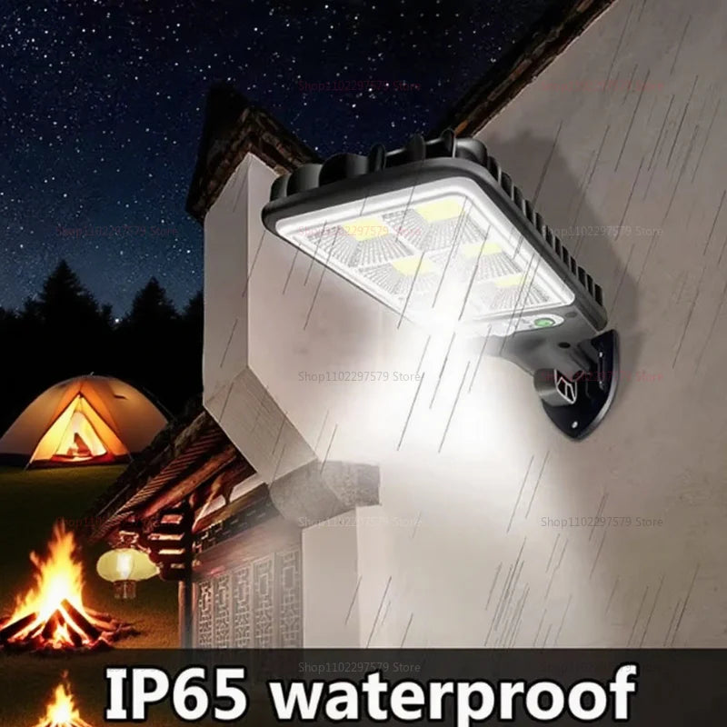 Solar Street Lights - Automatic LED Remote Control Motion Sensor