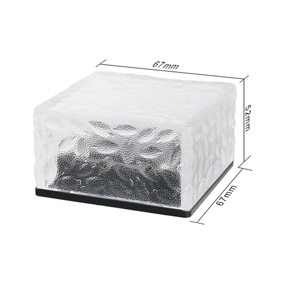 Outdoor LED Solar Light Garden Yard Landscape Light Waterproof Staircase Steps Lamp Decorative Street Lantern Decoration