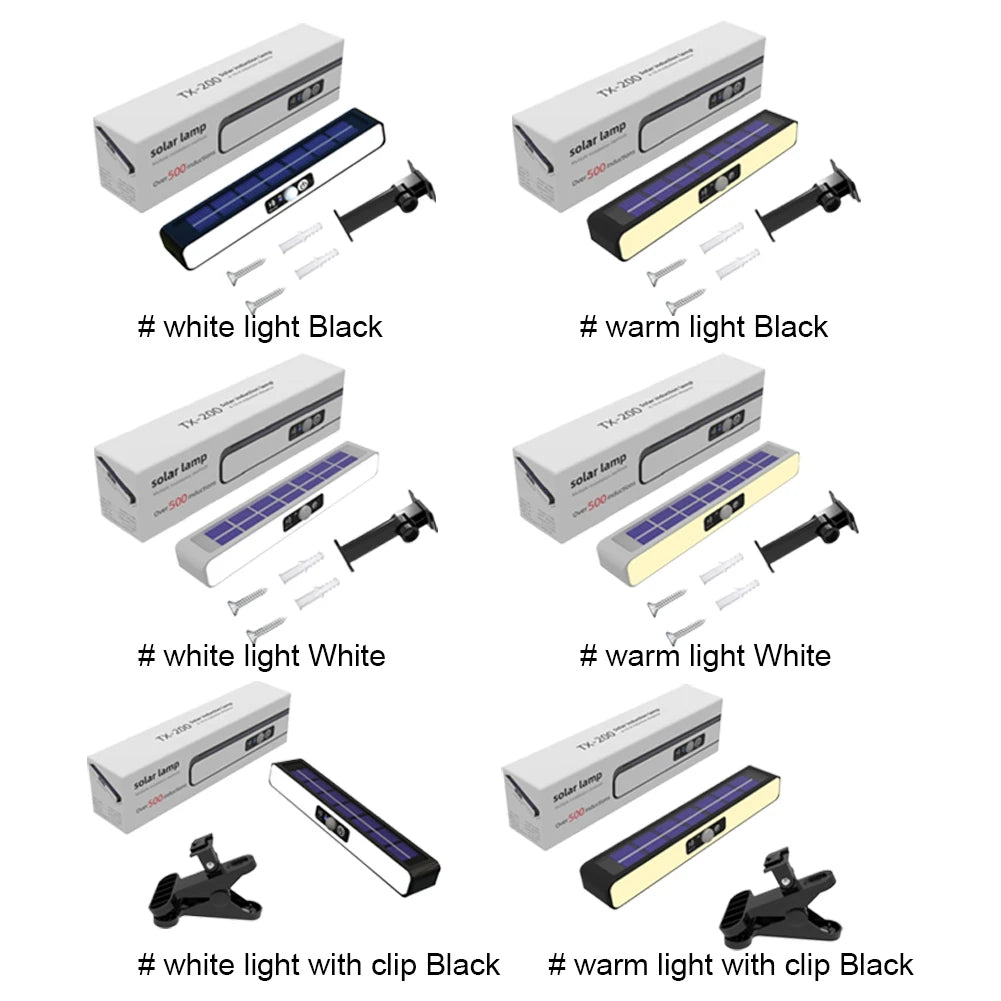 Motion Sensor Clip Solar Light