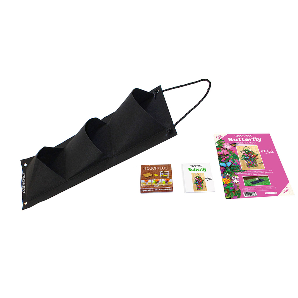BUTTERFLY HANGING SEED BAG WITH SOIL BLOCK image 0