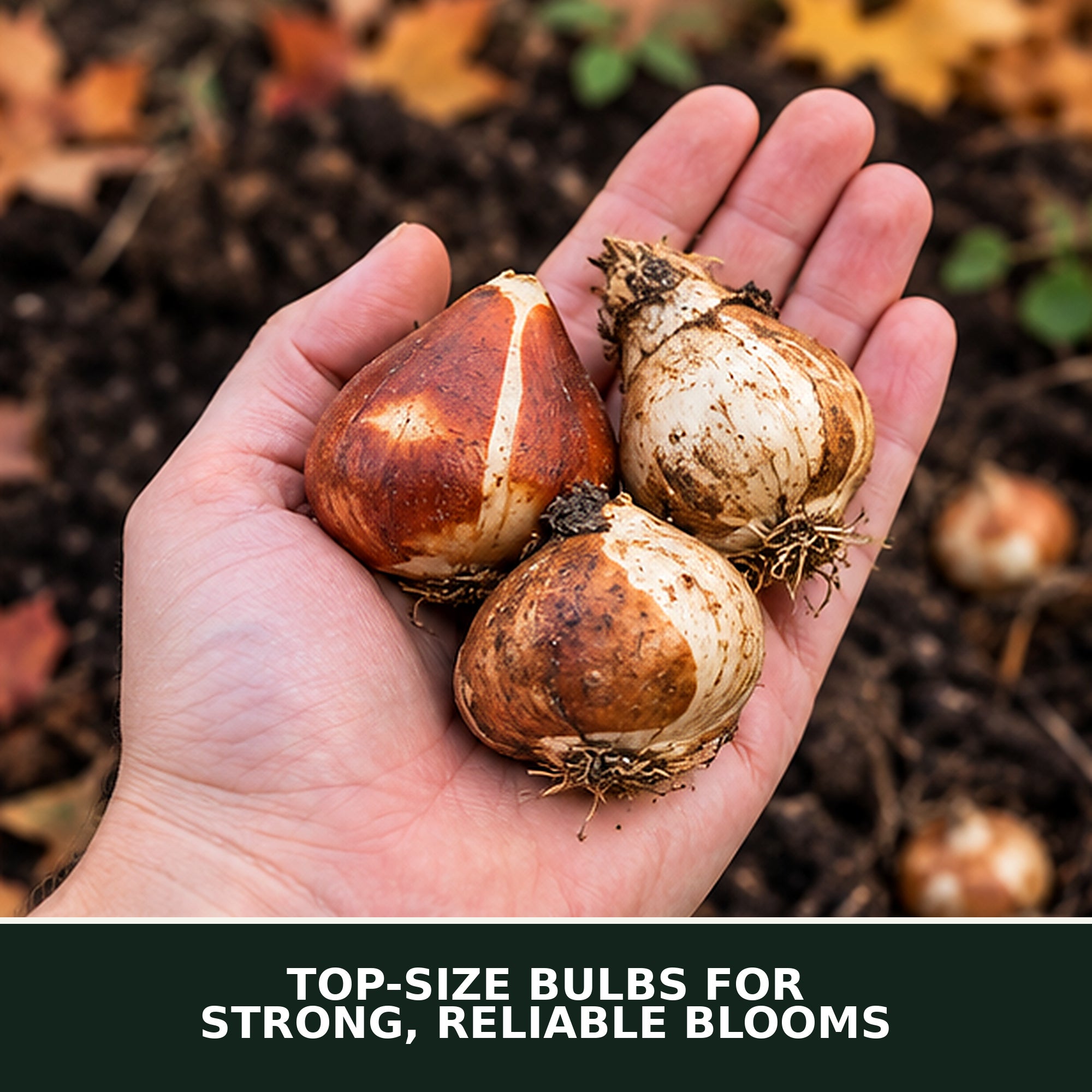 Spring Flower Bulbs Collection for Fall Planting – Tulips, Pink Daffodils, Allium, Anemone & Glory of the Snow – Perennial Bulb Mix